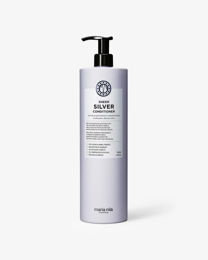 maria nila Sheer Silver Conditioner 1000ml / 33.8oz