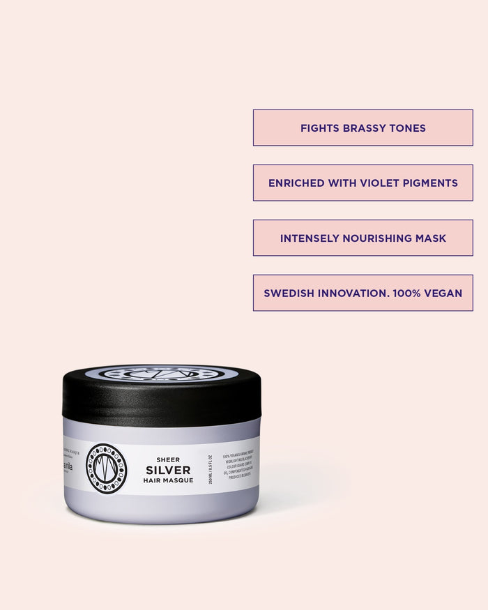 Maria Nila Sheer Silver Masque