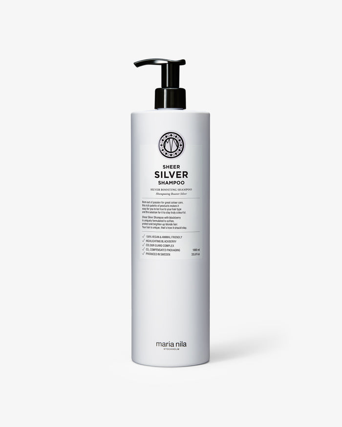 maria nila Sheer Silver Shampoo 1000ml / 33.8oz