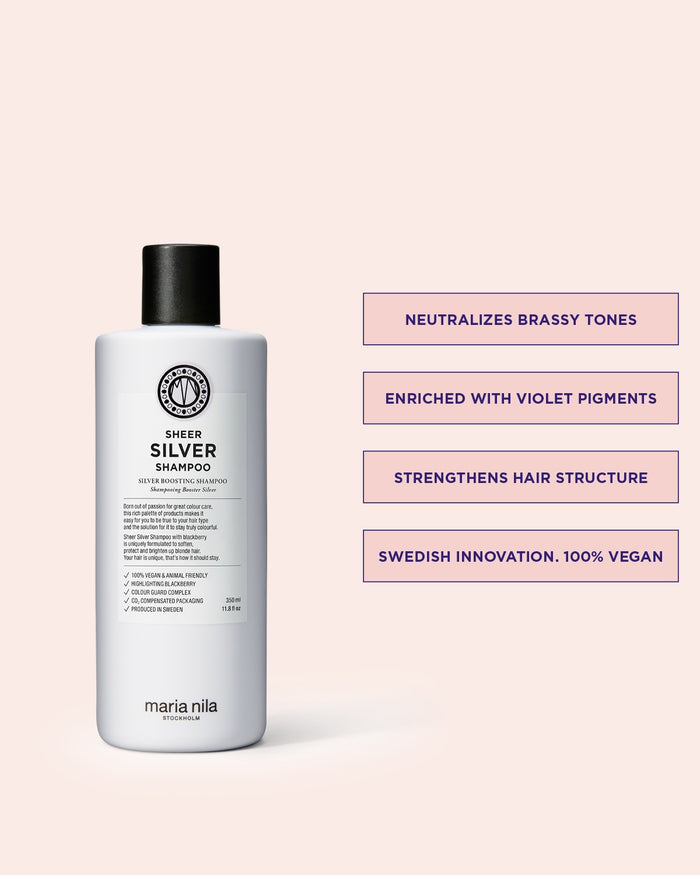 Maria Nila Sheer Silver Shampoo 350ml / 11.8oz