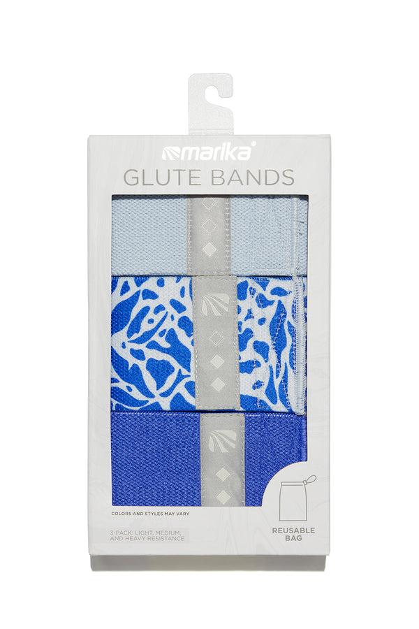 Marika 3 Pack Glute Band Set - Arctic Ice – ARCTIC ICE / ABSTRACT WILD CAT / AMPRO BLUE