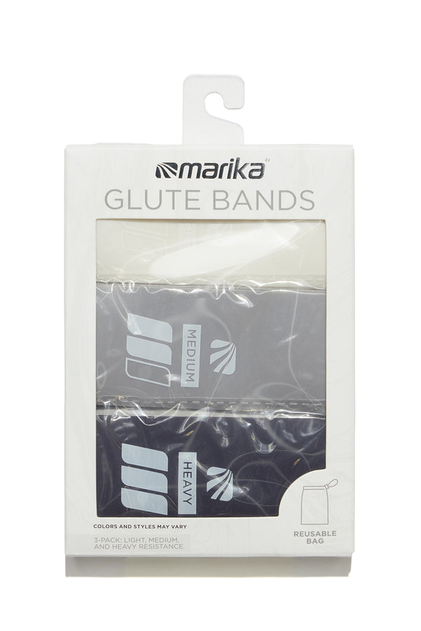 Marika 3 Pack Rubber Glute Band Set - Sleet – SUGAR SWIZZLE / SLEET / PHANTOM