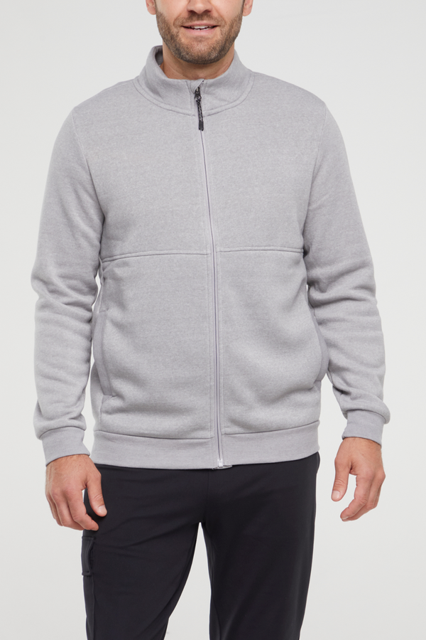 Marika Balance Collection For Men Ace Fleece Jacket – LIGHT HEATHER GREY