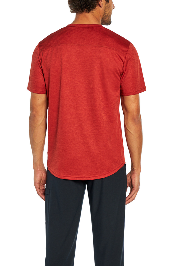 Marika Balance Collection For Men Base Tee – HEATHER CINNABAR