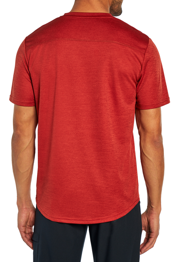 Marika Balance Collection For Men Base Tee – HEATHER CINNABAR