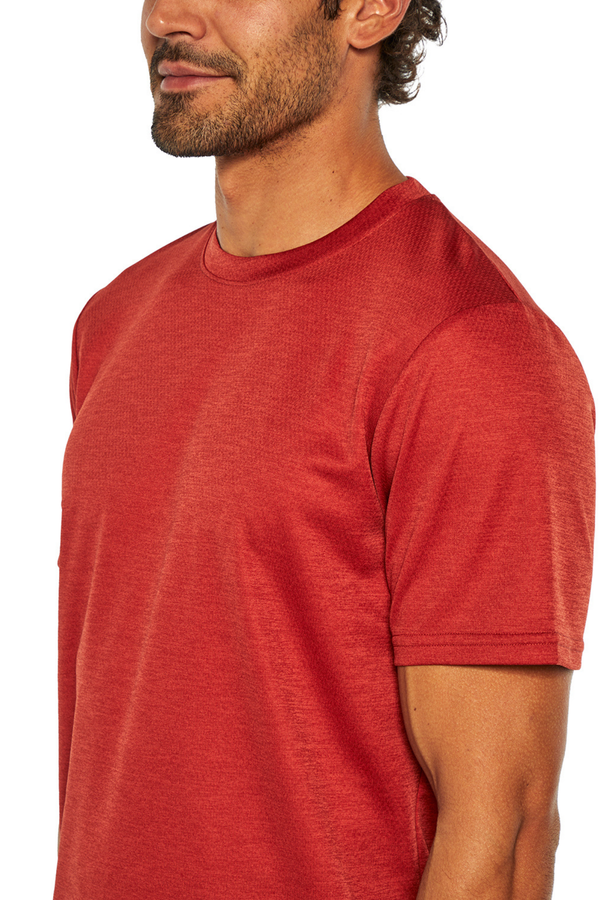 Marika Balance Collection For Men Base Tee – HEATHER CINNABAR