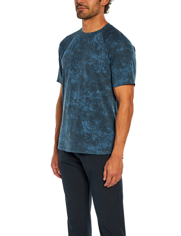 Marika Balance Collection For Men Propel Tee – OUTER SPACE CONCRETE STAMP