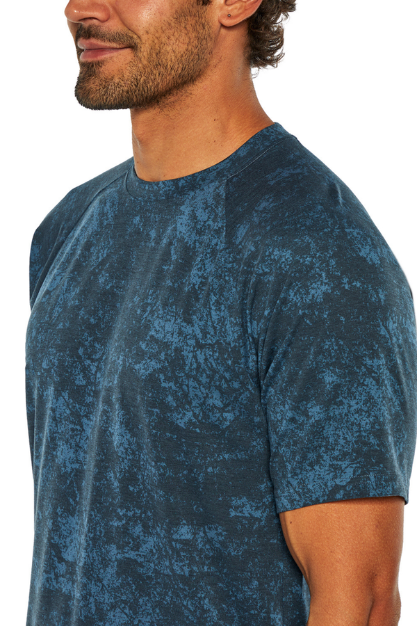 Marika Balance Collection For Men Propel Tee – OUTER SPACE CONCRETE STAMP