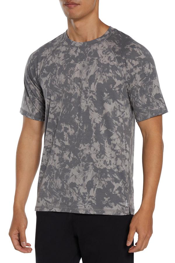 marika Balance Collection For Men Step Up Tee – GRIFFIN TEXTURE CAMO