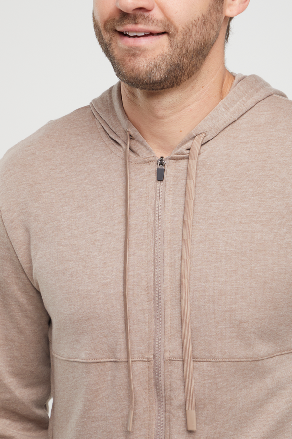 Marika Balance Collection For Men Track Hoodie – HEATHER DUNE