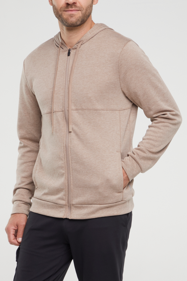 marika Balance Collection For Men Track Hoodie – HEATHER DUNE