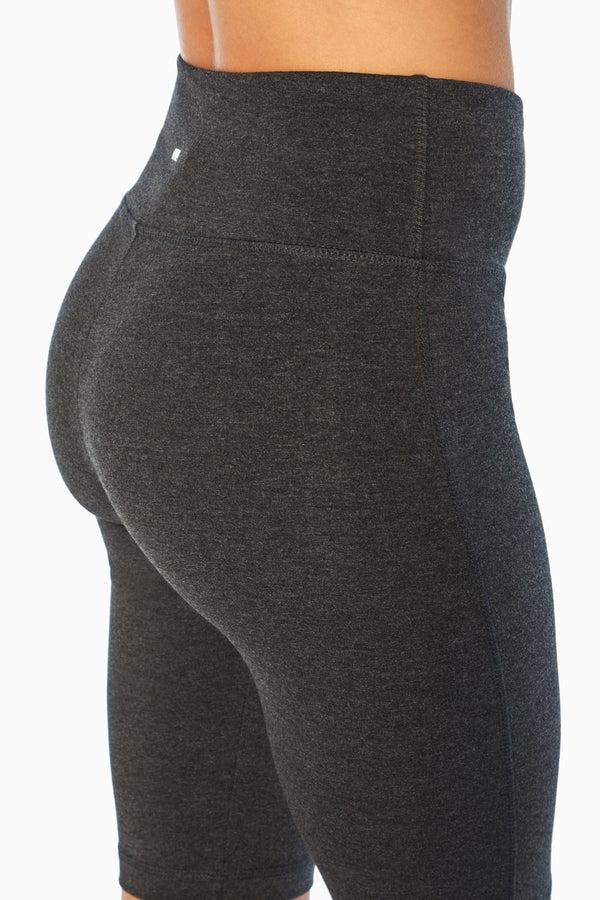 Marika Becca Tummy Control Bermuda Shorts - Heather Charcoal – HEATHER CHARCOAL
