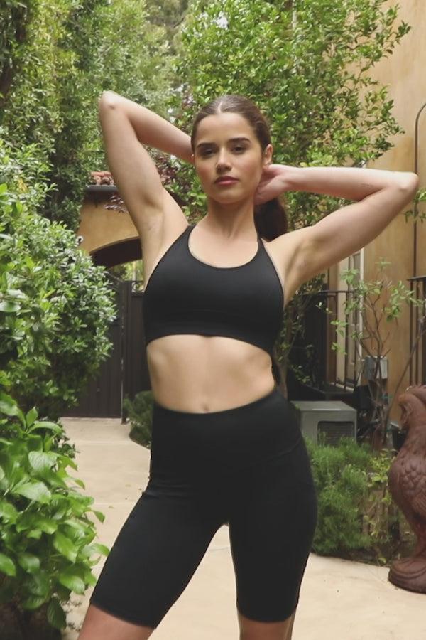 Marika Brenda Side Pocket Tummy Control Bermuda – BLACK