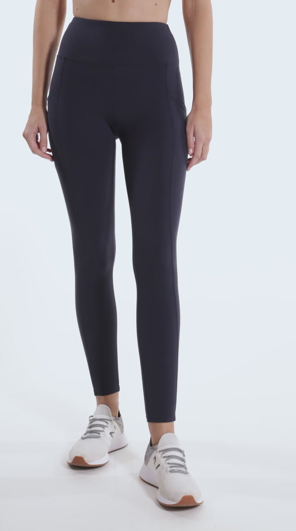 Marika Cameron Side Pocket Tummy Control Legging – MIDNIGHT BLUE