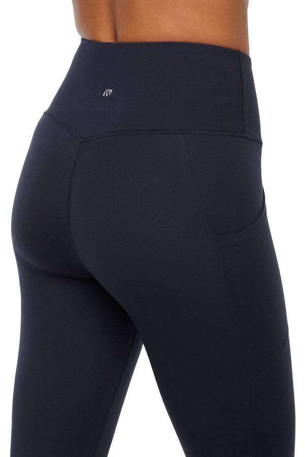 Marika Cameron Side Pocket Tummy Control Legging – MIDNIGHT BLUE