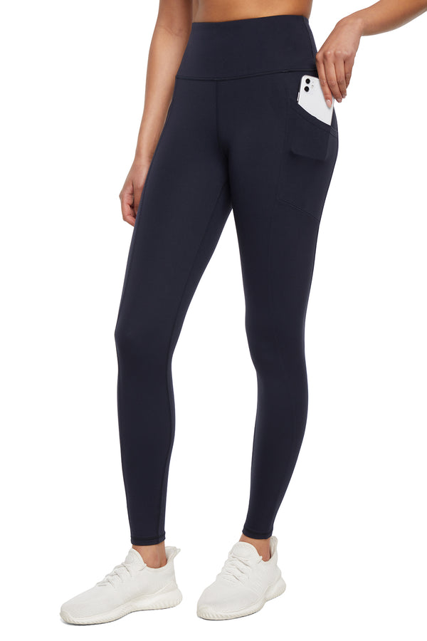 marika Cameron Side Pocket Tummy Control Legging – MIDNIGHT BLUE
