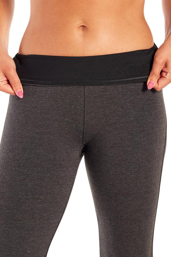 Marika Carrie Tummy Control 32" Pants – HEATHERED CHARCOAL