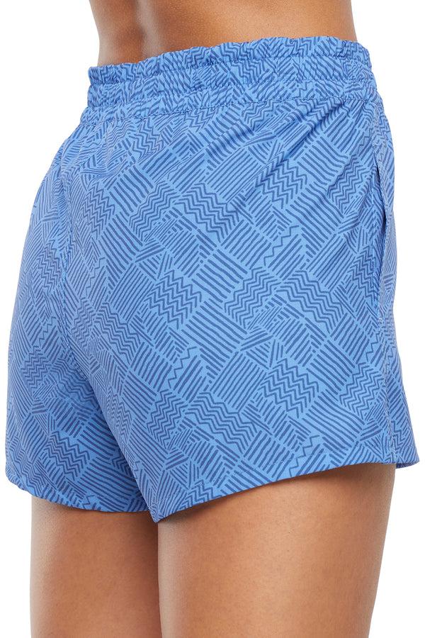 Marika Cassidy Side Pocket Short - Granada Sky Multi Line – GRANADA SKY MULTI LINE