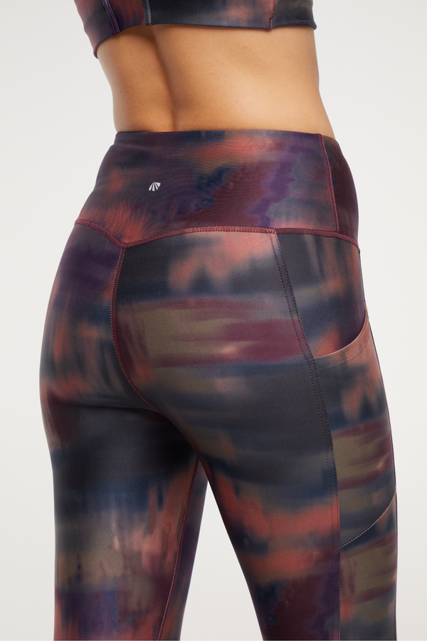 Marika Drew Side Pocket Tummy Control Mid Calf Capri - Fig Washed Landscape – FIG WASHED LANDSCAPE