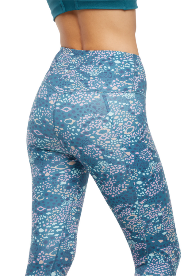 Marika Drew Side Pocket Tummy Control Mid Calf Capri - Tapestry Speckled Mosaic – TAPESTRY SPECKLED MOSAIC