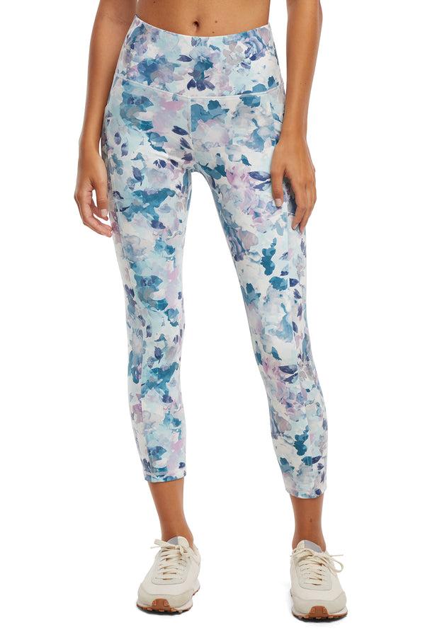 marika Drew Side Pocket Tummy Control Mid Calf Capri - Tapestry Full Bloom – TAPESTRY FULL BLOOM