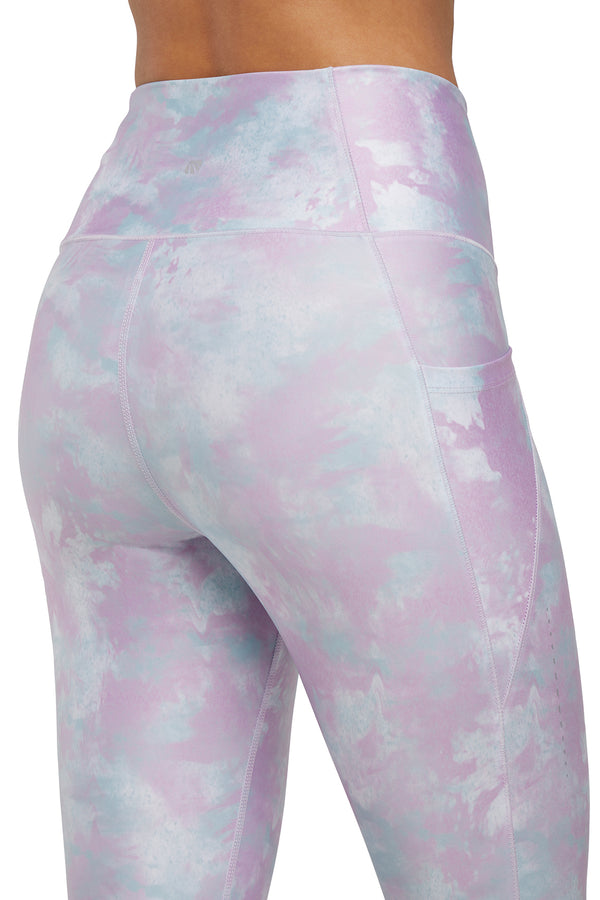 Marika Jenny Side Pocket Mid Calf Capri - White Hazy Glow – WHITE HAZY GLOW