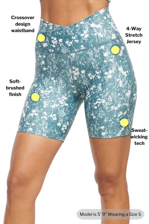Marika Lotus Zen Bermuda - Sagebrush Green Spots – SAGEBRUSH GREEN WATERCOLOR SPOTS