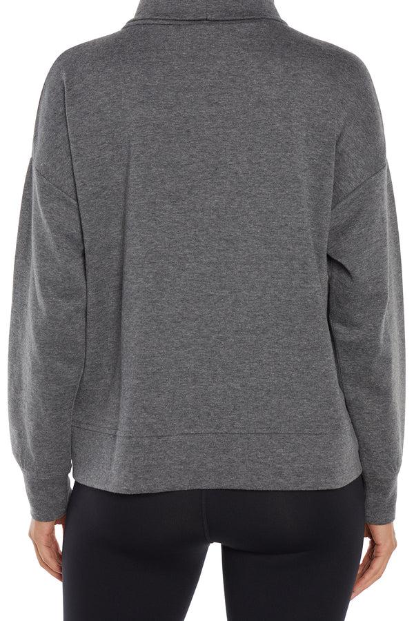 Marika Alana Pullover – HEATHER BLACK