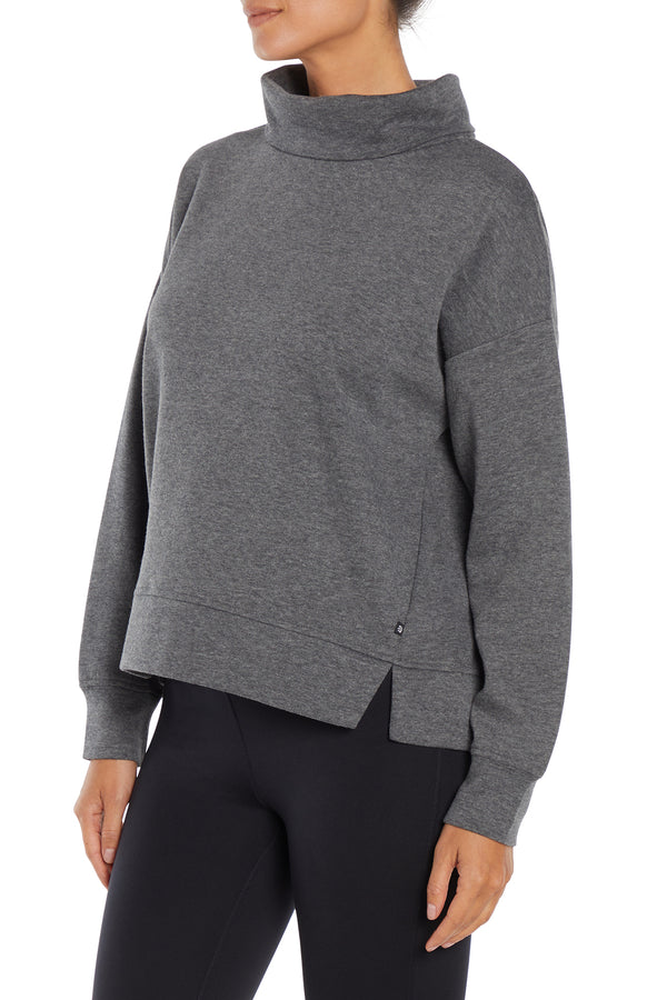 Marika Alana Pullover – HEATHER BLACK