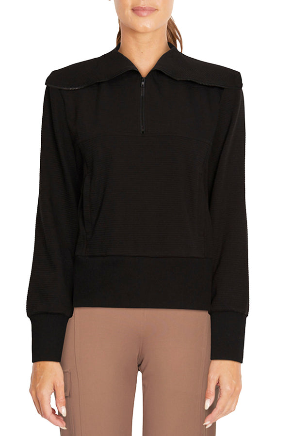 marika Alexis Pullover – BLACK