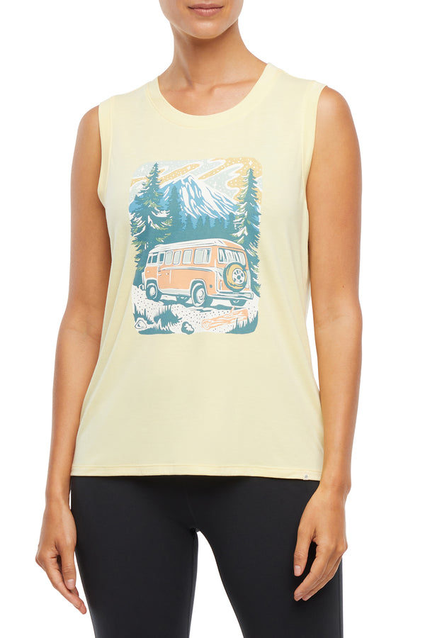 marika Ana Tank – HEATHER MELLOW YELLOW VAN LIFE