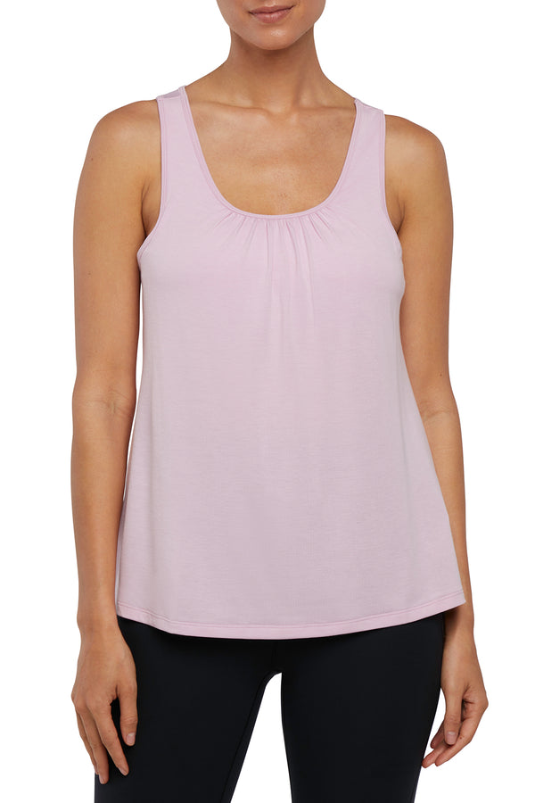 marika Anaya 2-Layer Tank – ORCHID BOUQUET