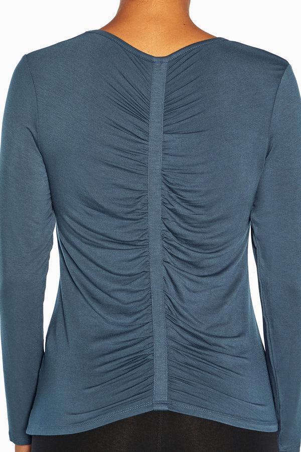 Marika Andrea Long Sleeve Top – MIDNIGHT NAVY