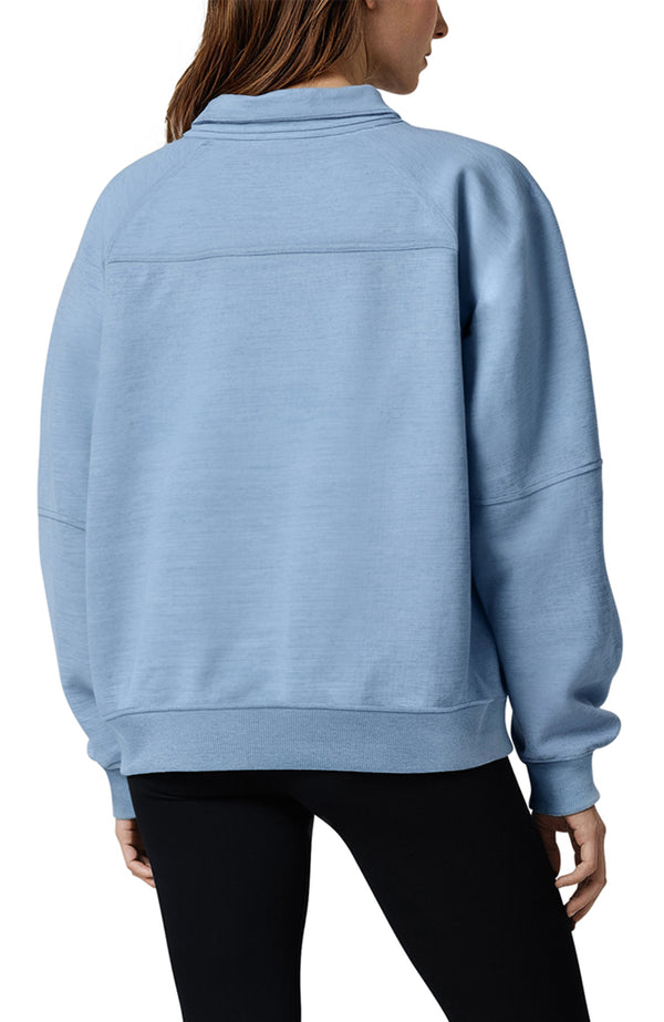 Marika Camila 1/4 Zip Jacket – HEATHER BLUESTONE