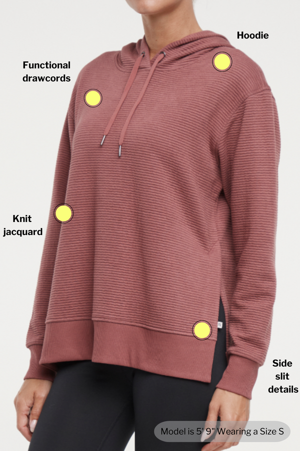 Marika Cora Pullover Hoodie – CRUSHED BERRY