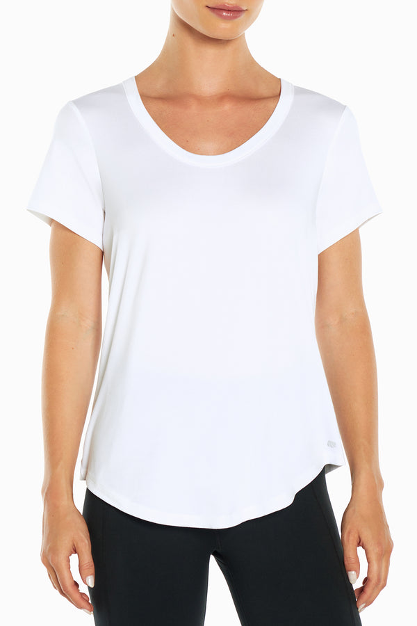 marika Gather Tee – WHITE