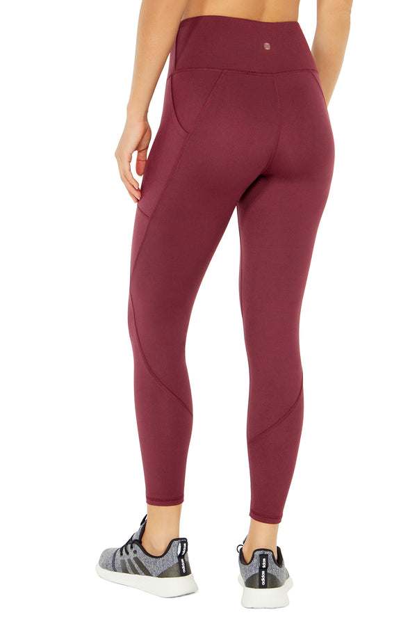 Marika Ginny Side Pocket Ankle Legging – TAWNY PORT