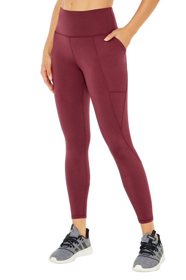marika Ginny Side Pocket Ankle Legging – TAWNY PORT