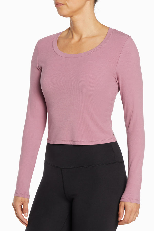 Marika Harley Long Sleeve Top – DUSKY ORCHID