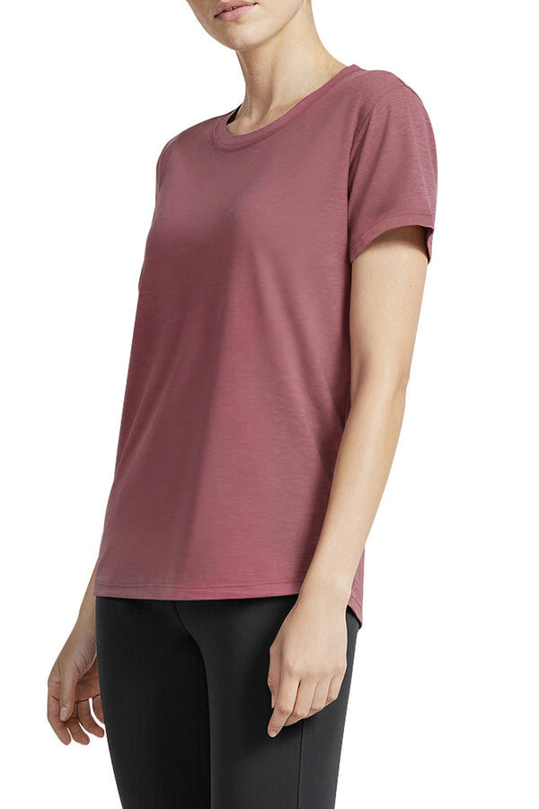 Marika Harmony Short Sleeve Tee – CRUSHED BERRY