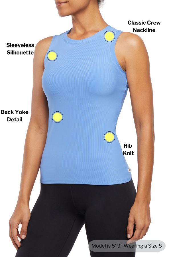 Marika Janie Rib Tank - Granada Sky – GRANADA SKY