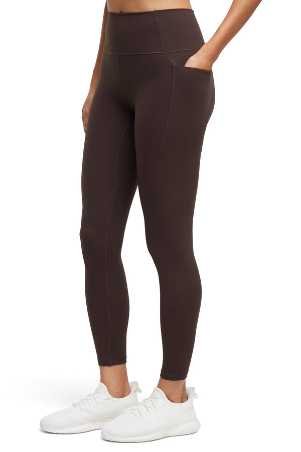 marika Kate Side Pocket Legging – BLACK COFFEE