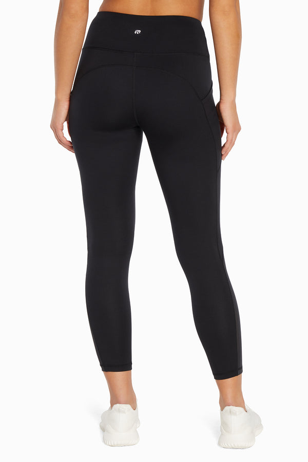 Marika Kira Side Pocket Ankle Legging - Black – BLACK