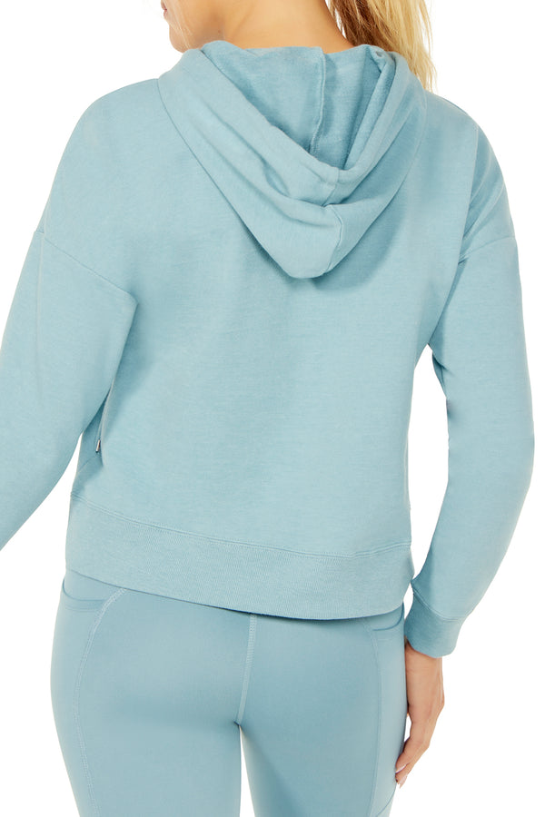 Marika Leah Hoodie – HEATHER SMOKE BLUE