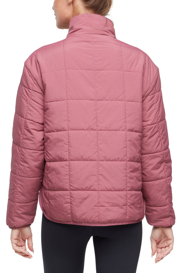 Marika Leena Puffer Jacket – CRUSHED BERRY