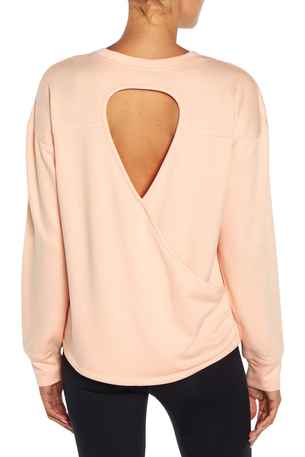 Marika Linda Long Sleeve Pullover – TROPICAL PEACH