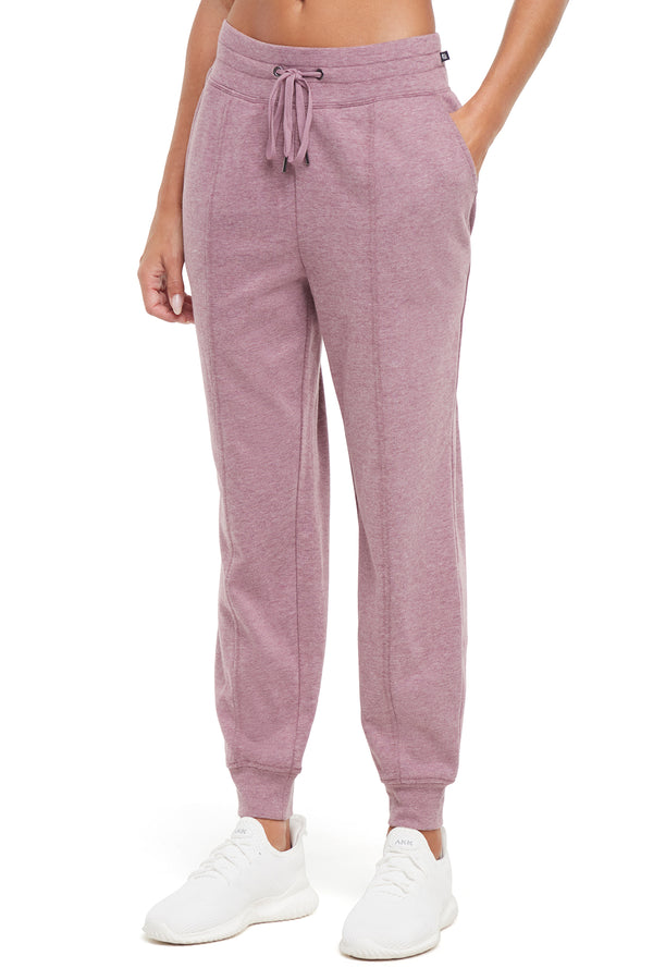marika Lyla Jogger – HEATHER FIG