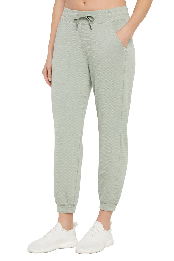marika Mia Jogger – HEATHER ICEBERG GREEN