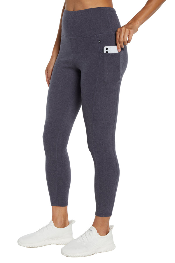 marika Riley Side Pocket Legging – HEATHER GRAPHITE