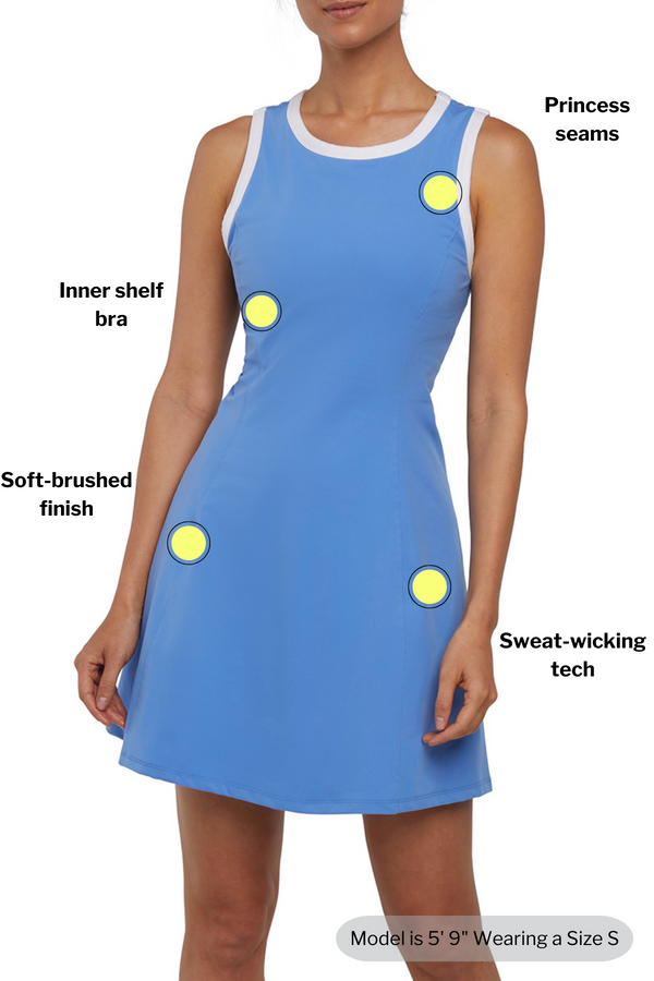 Marika Talia Dress – GRANADA SKY